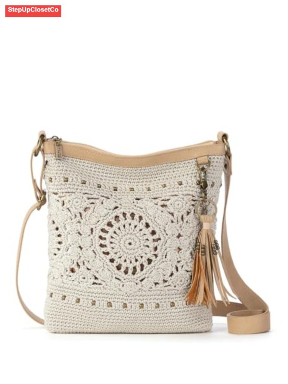 The Sak Lucia Crochet Crossbody Bag